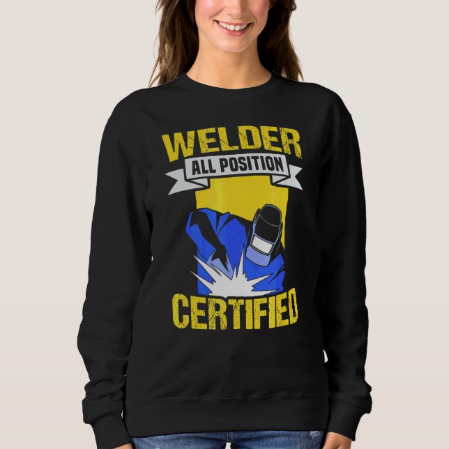 Moletom Certificado de Todas as Posições do Solder (Frente)