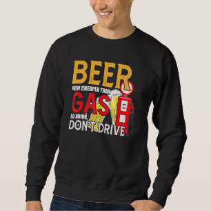 Moletom Cerveja Agora Mais Barata Do Que Gasolina Não Cond