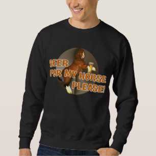 Moletom Cerveja dos vaqueiros para minha camisola do