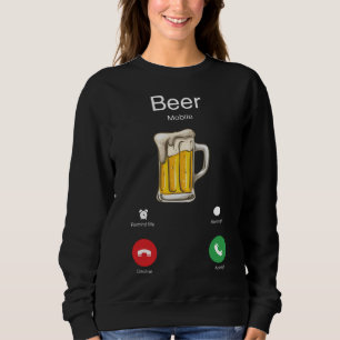 Moletom Cerveja está ligando