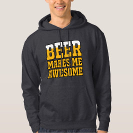 Moletom Cerveja me torna incrível