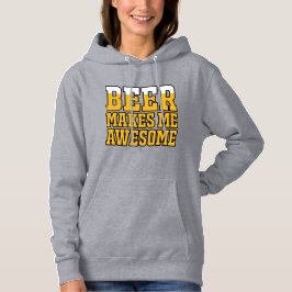 Moletom Cerveja me torna incrível