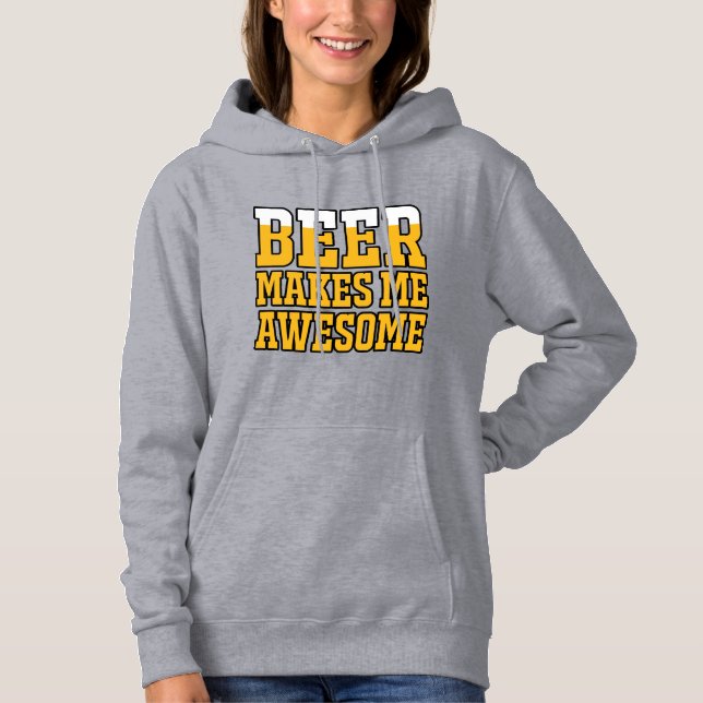 Moletom Cerveja me torna incrível (Frente)