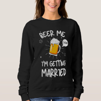 Moletom Cerveja para Mim Estou Me Casando Homens Noivo Des