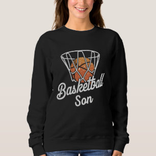 Moletom Cesto de Basquete Divertido para Filho Neto Dia da