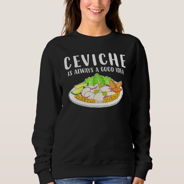 Moletom Ceviche Marisco Peruano Boa Ideia (Frente)