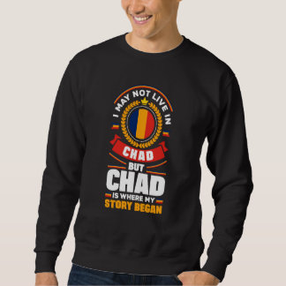 Moletom Chad Chadian Chad Flag Quote