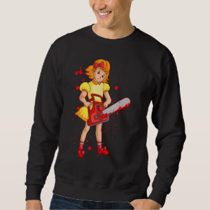 Moletom Chainsaw Girl Men Punha Para Mulheres Homens