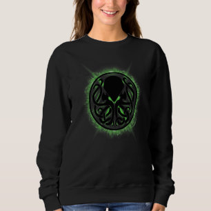 Moletom Chamas Verdes Cthulhu Steampunk Kraken