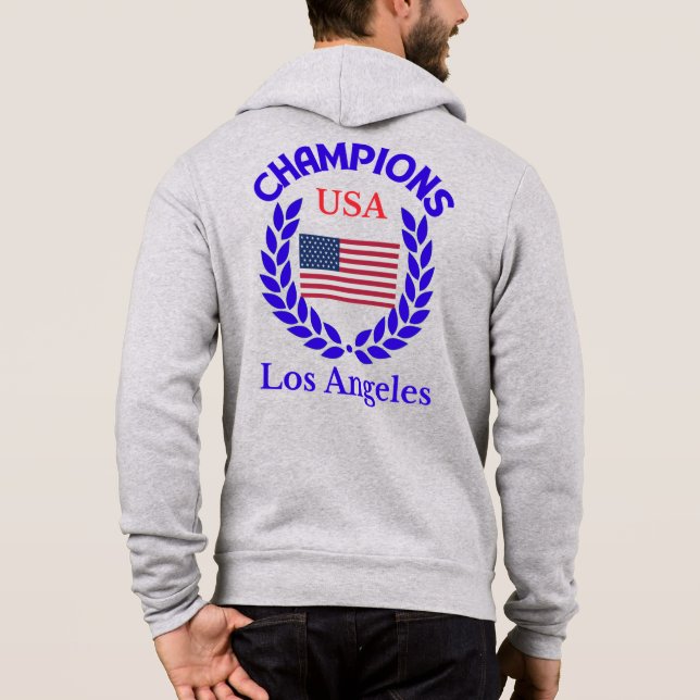 Moletom Champions Los Angeles usa Original (Verso)