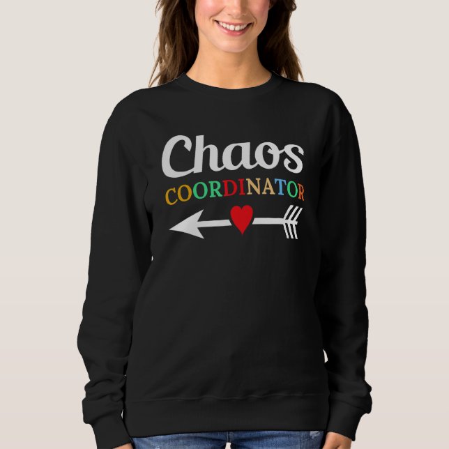 Moletom Chaos Coordinator Education Instructor Preschool t (Frente)