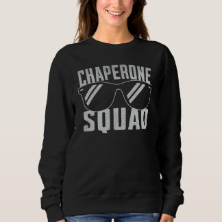 Moletom Chaperone Squad Engraçado Pais Correspondentes à E