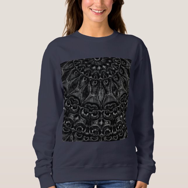 Moletom Charcarbonil Mandala Sweatshirt (Frente)