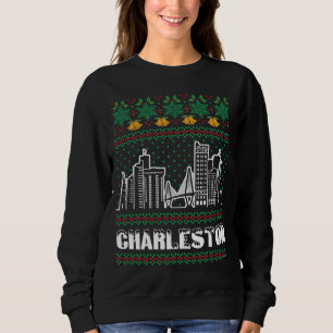 Moletom Charleston South Carolina Ugly Christmas