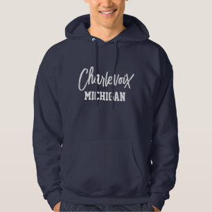 Moletom Charlevoix Michigan Printed Hoodie