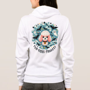 Moletom Charming Poodle Fright: Divertimento com pele em u
