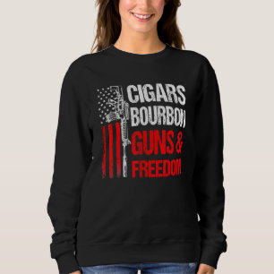 Moletom Charutos Bourbon Liberdade Liberdade para os EUA P