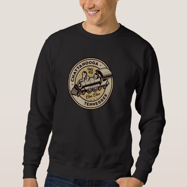 Moletom Chattanooga Tennessee Choo Choo Train (Frente)