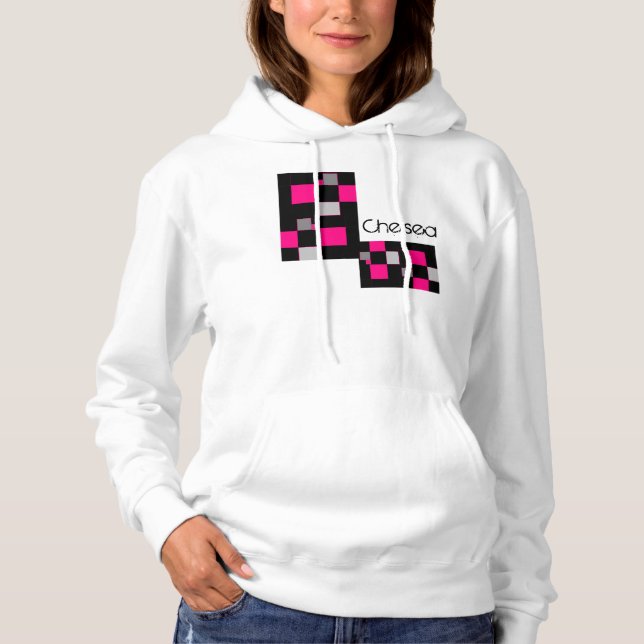 Moletom Checkers Remix fashion hoodie or t-shirt (Frente)