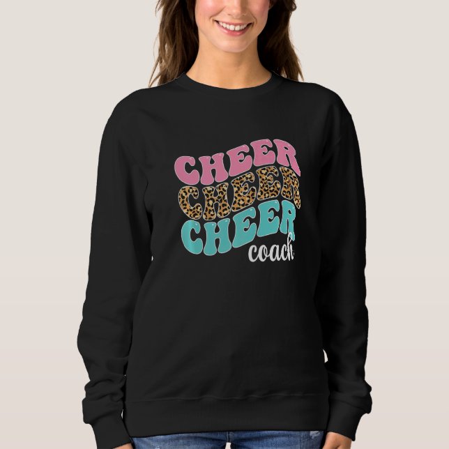 Moletom Cheer Coach Cheerleading Coach Cheerleader Coach   (Frente)
