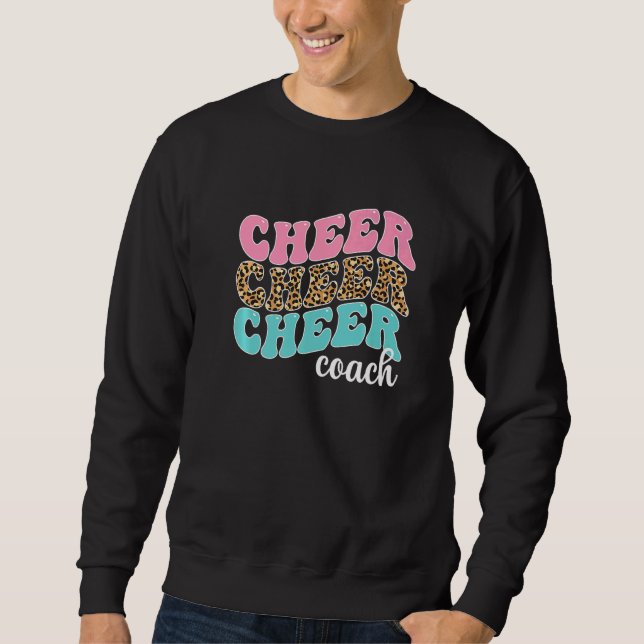 Moletom Cheer Coach Cheerleading Coach Cheerleader Coach   (Frente)
