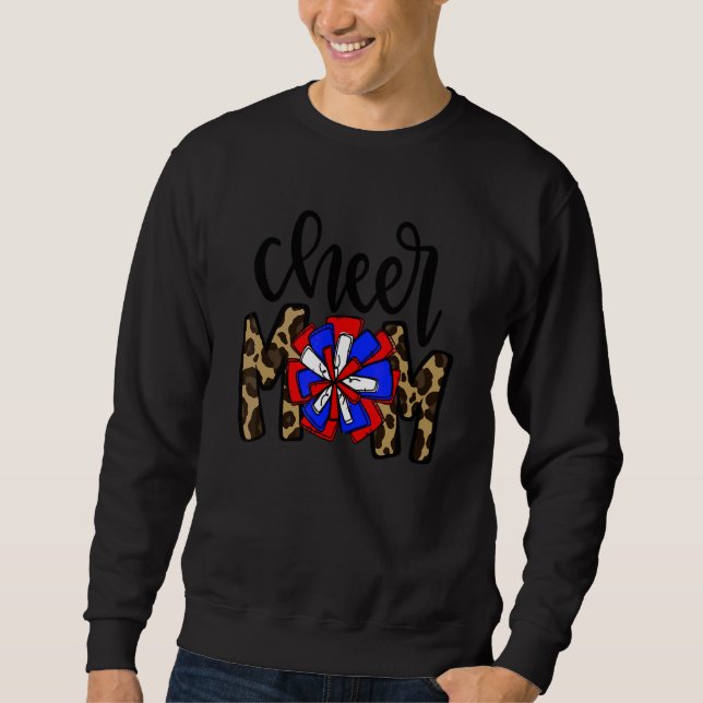 Moletom Cheer Mãe Leopard (Frente)