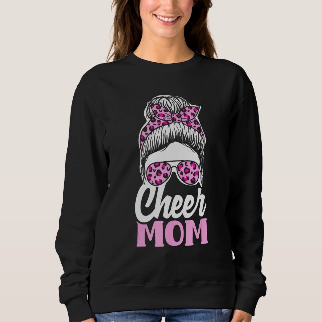 Moletom Cheer Mom Cheerleading Mom   Cheerleader Mom (Frente)