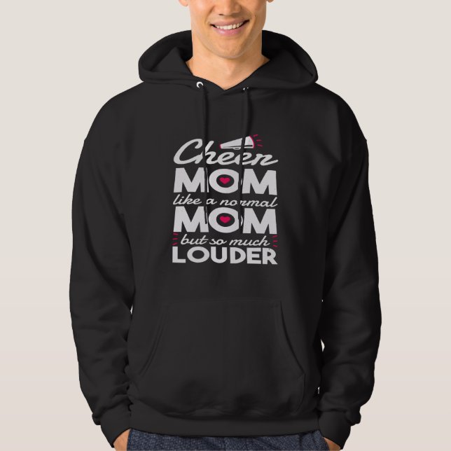 Moletom Cheer Mom Like A Normal Mom, Cheerleading Mommy 1 (Frente)