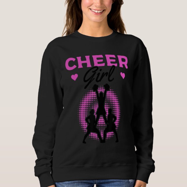Moletom Cheerleader Cheerleading Cheer Girl (Frente)