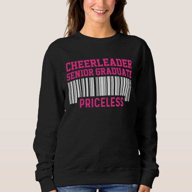 Moletom Cheerleader Cheerleading Cheering Senior Graduatio (Frente)