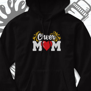 Moletom Cheerleader escolar esquadrão esportes orgulhosos 
