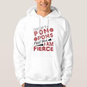 Moletom Cheerleader Não Deixe os Pom Poms Enganar Você Fer