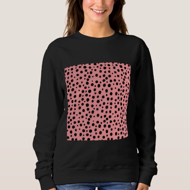 Moletom Cheetah Pink Pattern (Frente)
