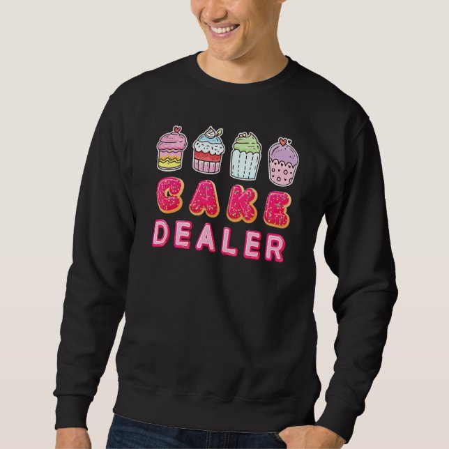 Moletom Chef de Cupcake de Dealer de Bolo (Frente)