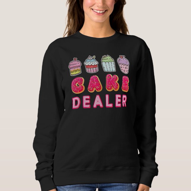 Moletom Chef de Cupcake de Dealer de Bolo (Frente)