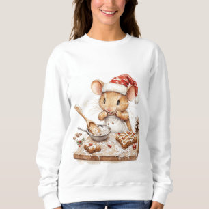 Moletom Chef de Mouse de Natal bonito