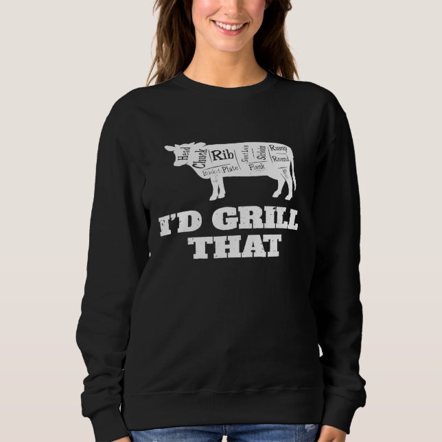 Moletom Chef Grill Barbecue Mestre Grill (Frente)