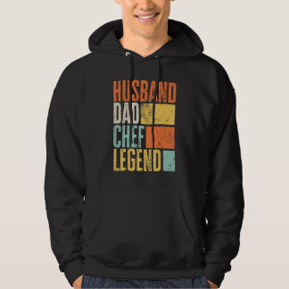 Moletom Chef Marido Pai Lendário Pai Melhor Culinária