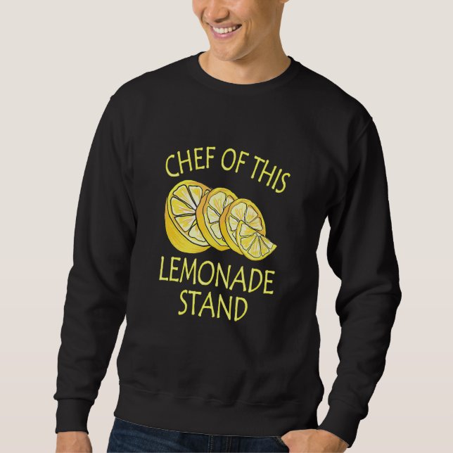 Moletom Chef Of This Lemonade Stand Lemonade Business (Frente)