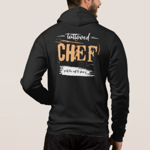 Moletom Chef tatuado envergonha o resto. Ideia do presente