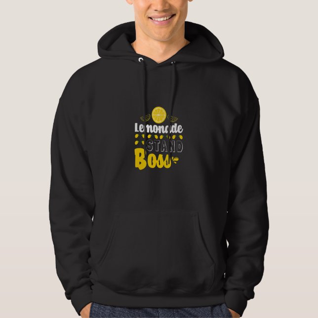 Moletom Chefe de Quiosque de Limonada Suco de Limão (Frente)