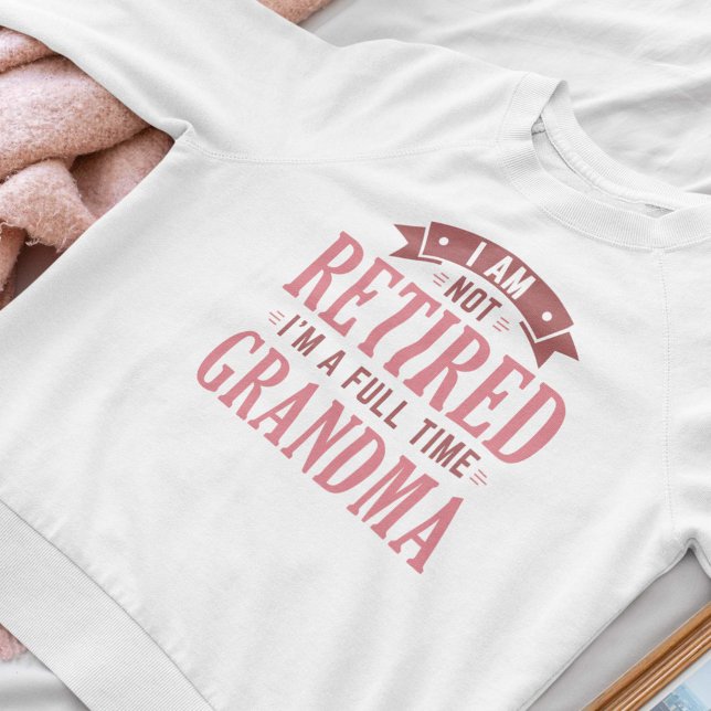 Moletom Cheio aposentado vovó (grandma sweatshirt)