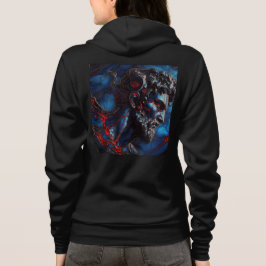 Moletom Cheio Bella+Canvas-Zip Sweatshirts com trabalho de
