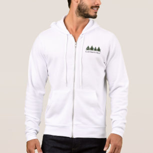 Moletom Cheio de Banda Pine Creek-Zip Hoodie