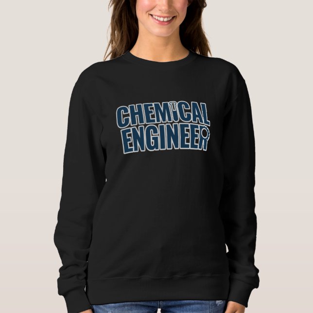 Moletom chemical engineering chemical engineer for men (Frente)