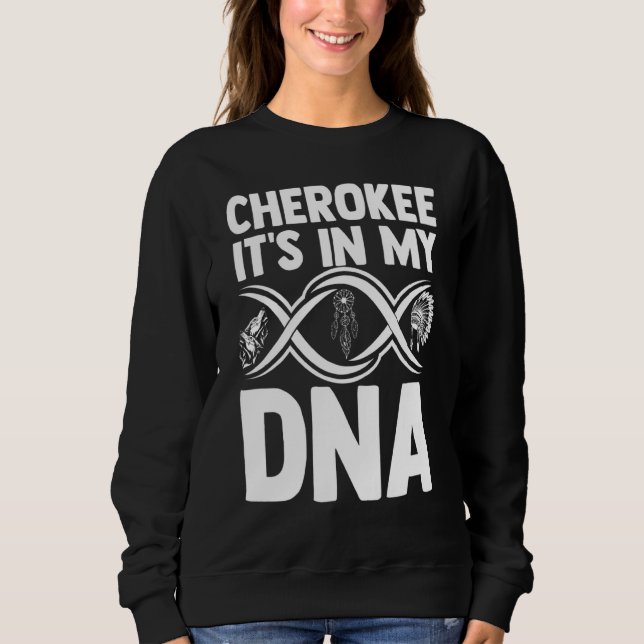Moletom Cherokeedna Native American Indígenas Head (Frente)