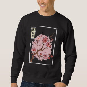 Moletom Cherry Blossom Japonês Sakura Árvore Japão Aesthet