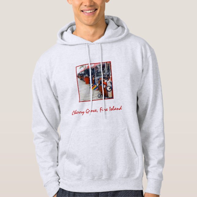 Moletom Cherry Grove Pride Wagon Adult Hoodie Sweatshirt (Frente)