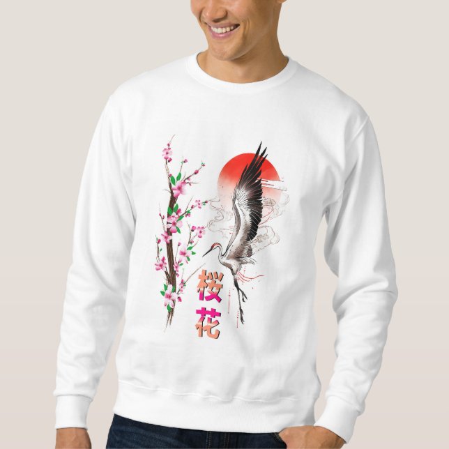 Moletom Cherry Japan Pastel Sakura (Frente)