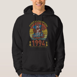 Moletom Chess Champion 1994 Não é o meu Elo É o meu ano de